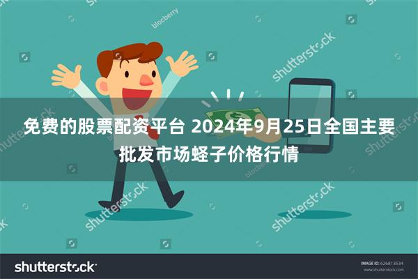 免费的股票配资平台 2024年9月25日全国主要批发市场蛏子价格行情